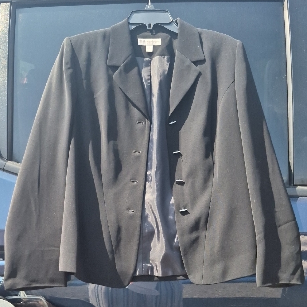 Classic Black Women's Blazer Jacket
